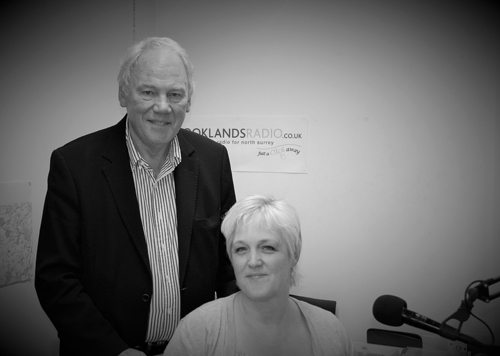Janet with Peter Sissons